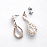 なみだ下がりクリアピアス | monamona | 詳細画像8 