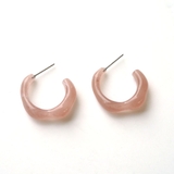 アクリルモコモコピアス マーブルカラー | monamona | 詳細画像3 