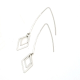 ピアス ロング フック ダイヤフープ | monamona | 詳細画像4 