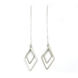 ピアス ロング フック ダイヤフープ | monamona | 詳細画像3 