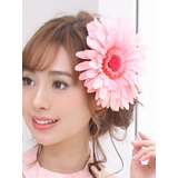 ビッグガーベラモチーフヘアアクセサリー フラワーモチーフ ブローチ | Retica | 詳細画像6