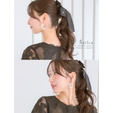 Retica ビジューパールフープピアス フォーマル | Retica | 詳細画像2