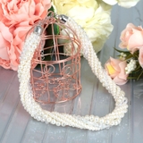 ツイストパール×ビジューショートネックレス パーティードレス小物 結婚式小物 | Retica | 詳細画像2 