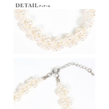 大小パールショートネックレス パールネックレス 結婚式アクセサリー | Retica | 詳細画像4