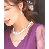 大小パールショートネックレス パールネックレス 結婚式アクセサリー | Retica | 詳細画像3
