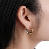 シルバー×ゴールド | サージカルステンレス ニッケルフリー K18GP | M.Y.A.