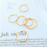 金属アレルギー対応 華奢リング ウェーブリング | M.Y.A. | 詳細画像3 