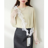 【natural couture】チュール×パールスマホショルダー | NICE CLAUP / OLIVE des OLIVE　OUTLET | 詳細画像2 