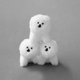 【MAMBO】ぬいぐるみバッグチャーム お座り | NICOLE | 詳細画像7 