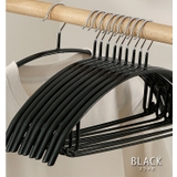 ブラック | ハンガー 肩 跡つかない | ninon