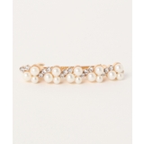 クリア×パール | バレッタ 小さめ まとめ | ninon