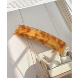 まだら柄ブラウン | ヘアクリップ おしゃれ バレッタ | ninon