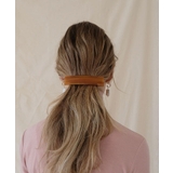 単色キャメル | ヘアクリップ おしゃれ バレッタ | ninon