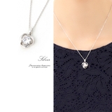 キュービックジルコニア ネックレス 花 | ninon | 詳細画像5 