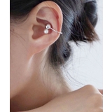 シルバー系2 | イヤーカフ 大ぶり 片耳 | ninon