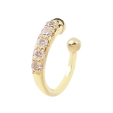 ゴールド系6 | イヤーカフ 大ぶり 片耳 | ninon