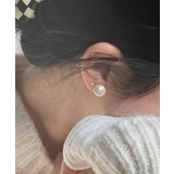 ピンクパール | イヤリング 大ぶり パール | ninon
