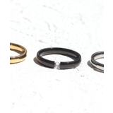 ブラック | リング レディース メンズ | ninon