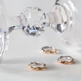 ピアス 金属アレルギー対応 つけっぱなし フープ ダイヤ 18k シルバー | Noelmarket | 詳細画像14 