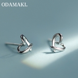 ピアス 金属アレルギー対応 つけっぱなし ハート シンプル 18k シルバー | Noelmarket | 詳細画像2