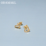 ピアス 金属アレルギー対応 つけっぱなし ハート シンプル 18k シルバー | Noelmarket | 詳細画像9
