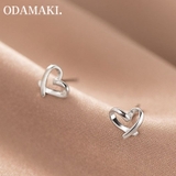 ピアス 金属アレルギー対応 つけっぱなし ハート シンプル 18k シルバー | Noelmarket | 詳細画像17