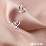 ピアス 金属アレルギー対応 つけっぱなし ハート シンプル 18k シルバー | Noelmarket | 詳細画像18