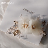 子供 ヘアアクセサリー パール クリップ ヘッドドレス フォーマル 髪飾り | Noelmarket | 詳細画像7