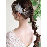 子供 ヘアアクセサリー パール クリップ ヘッドドレス フォーマル 髪飾り | Noelmarket | 詳細画像10