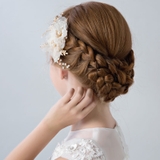 子供 ヘアアクセサリー パール クリップ ヘッドドレス フォーマル 髪飾り | Noelmarket | 詳細画像21