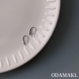 ピアス 金属アレルギー対応 つけっぱなし フープ ダイヤ 18k シルバー | Noelmarket | 詳細画像18 