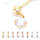 ピアス 金属アレルギー対応 つけっぱなし 小ぶり シンプル 18k シルバー  | Noelmarket | 詳細画像1 