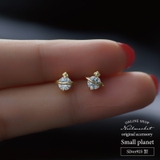 ピアス 金属アレルギー対応 つけっぱなし 小ぶり シンプル 18k シルバー | Noelmarket | 詳細画像12