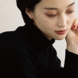 ピアス 金属アレルギー対応 つけっぱなし フープ ダイヤ 18k シルバー | Noelmarket | 詳細画像9