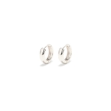 シルバー1.2cm | ピアス 金属アレルギー対応 つけっぱなし フープ ダイヤ 18k シルバー | Noelmarket