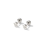 シルバー | ピアス 金属アレルギー対応 つけっぱなし 小ぶり シンプル 18k シルバー | Noelmarket