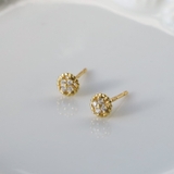 ピアス 金属アレルギー対応 つけっぱなし 小ぶり シンプル 18k シルバー | Noelmarket | 詳細画像9