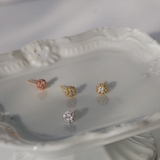 ピアス 金属アレルギー対応 つけっぱなし 小ぶり シンプル 18k シルバー | Noelmarket | 詳細画像16