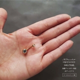 ボディピアス へそピアス 14G バナナバーベル ジュエル ステンレス | Noelmarket | 詳細画像10