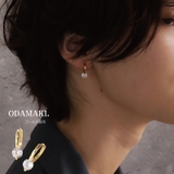 ピアス 金属アレルギー対応 つけっぱなし フープ ダイヤ 18k シルバー | Noelmarket | 詳細画像21