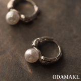 ピアス 金属アレルギー対応 つけっぱなし パール フープ 18k 小さめ | Noelmarket | 詳細画像6 