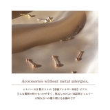 ピアス 金属アレルギー対応 つけっぱなし 小ぶり シンプル 18k シルバー | Noelmarket | 詳細画像12 