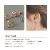 ピアス 金属アレルギー対応 つけっぱなし ハート シンプル 18k シルバー | Noelmarket | 詳細画像6
