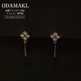 ピアス 金属アレルギー対応 つけっぱなし ダイヤ シンプル 18k 小さめ | Noelmarket | 詳細画像3 