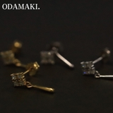 ピアス 金属アレルギー対応 つけっぱなし ダイヤ シンプル 18k 小さめ | Noelmarket | 詳細画像20 