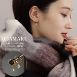 ピアス 金属アレルギー対応 つけっぱなし ダイヤ フープ 18k 小さめ | Noelmarket | 詳細画像24