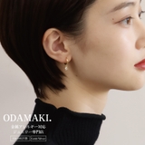 ピアス 金属アレルギー対応 つけっぱなし ダイヤ フープ 18k 小さめ | Noelmarket | 詳細画像6