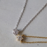 一粒ネックレス ネックレス 金属アレルギー対応 レディース シルバー ダイヤ | Noelmarket | 詳細画像3