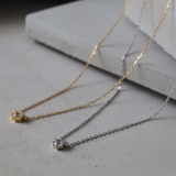 一粒ネックレス ネックレス 金属アレルギー対応 レディース シルバー ダイヤ | Noelmarket | 詳細画像4