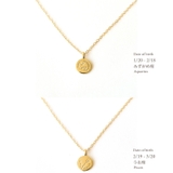 星座ネックレス ネックレス 金属アレルギー対応 レディース シルバー コイン | Noelmarket | 詳細画像16 